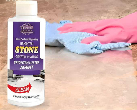 Stone Crystal Plating Luster Agent For Granite Floor Cleaner Liquid, 100ml (Pack of 1)